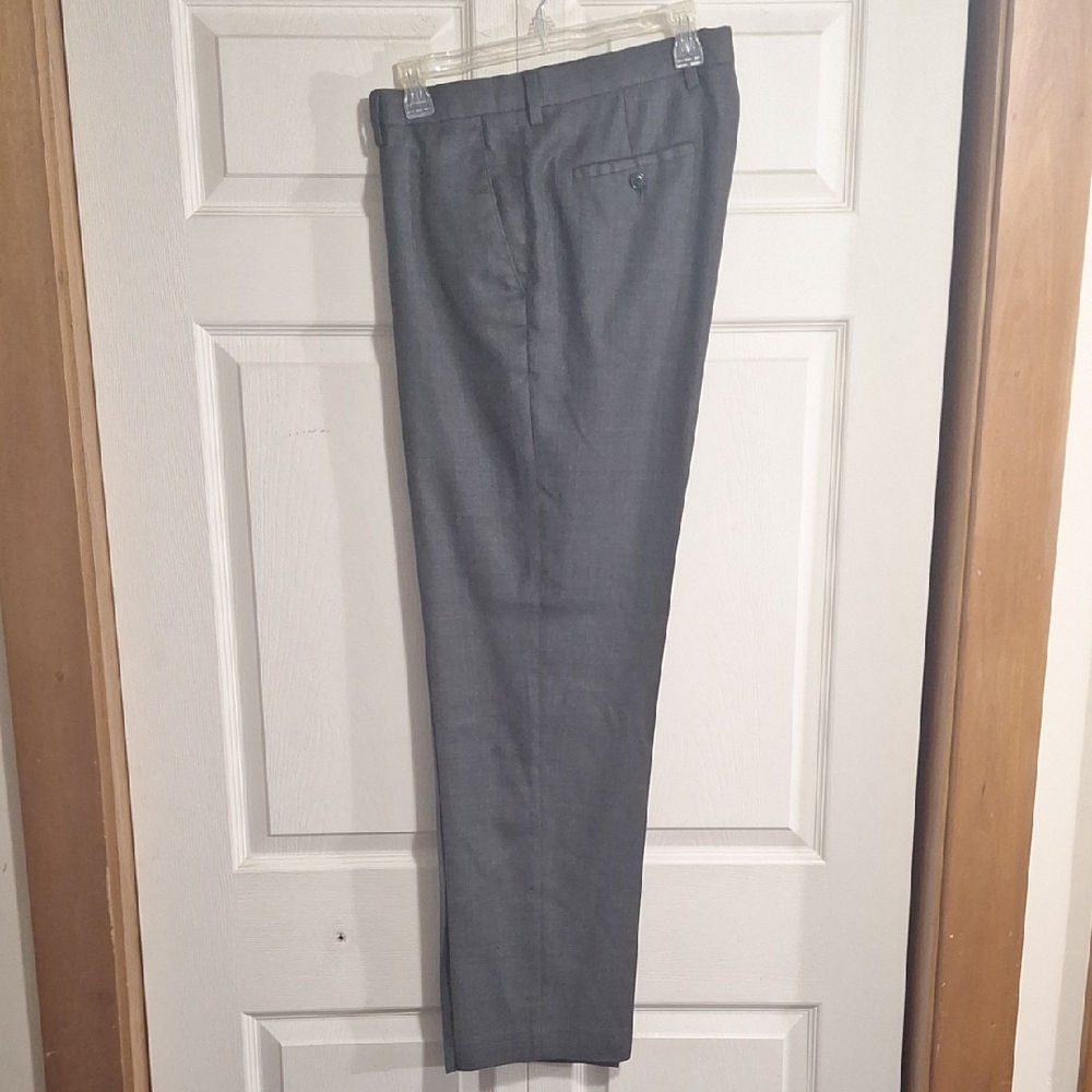 Murano Charcoal Gray Men's Dress Trousers - 36x32
